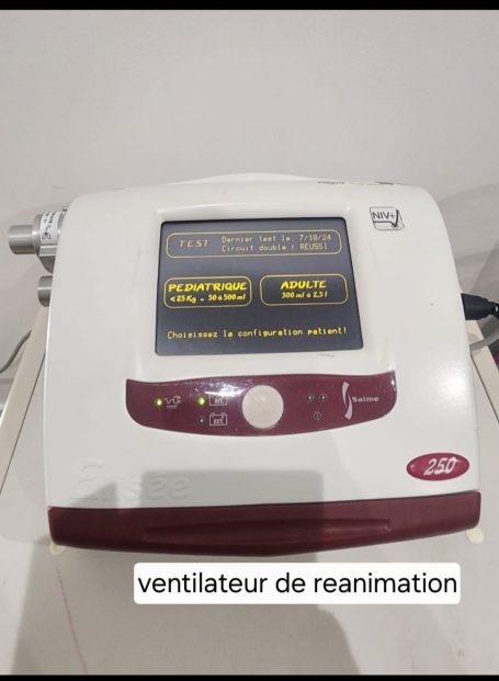 Ventilateur de réanimation